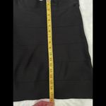 BCBGMAXAZRIA  Black Simone Alexa Bandage Mini Skirt Small Y2K Bodycon Photo 9