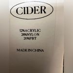 Cider  black silver sparkle pearl button cardigan NWT Photo 7