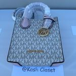 Michael Kors Mercer Crossbody Bag Extra Small MK Signature Photo 4