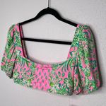 Lilly Pulitzer New Ressina Pink Shandy Bikini Top size 14 Photo 3