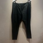 Nordstrom Women’s Faux Black Leather Leggings Size XXL Photo 1