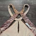 NWT Ava Presley Halter Mini Sequined Dress Pink Size 6 Photo 7