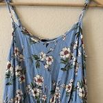 Forever 21 Blue Floral Romper Photo 1
