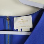 Kate Spade  Womens Dress A-Line Ponte Mini Blue Size 12 Photo 7