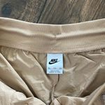 Nike Essential Woven High Rise Pants Womens Large Beige Baggy Joggers Size XXL Photo 1