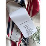 Golden Goose  Bandana Print Slip Dress Sz 36 Cream Red Yellow Handkerchief RARE Photo 5