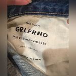 GRLFRND  
Luna Mid-Rise Wide Leg Jeans Size 28 NWT color - Jackson Photo 11