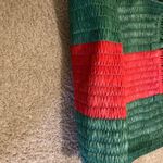 Gucci  Raffia Linen Web Cestino Tote Bag Photo 3