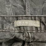 Denim & Co Black Denim Shorts Size 4 Photo 2