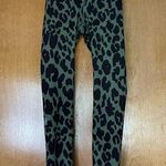 Fleo El Toro Bronze Green Leopard Leggings Size XS Photo 1
