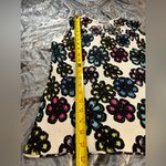 Joseph A Y2K Jospeh A. Bright Flowers on White Sleeveless Pet. Med. Photo 7