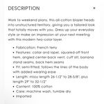 Peace Love World  | French Terry 2 color blazer Photo 1