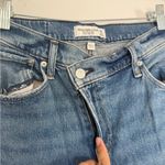 Abercrombie & Fitch curve love 90s Straight ultra high rise Leg Blue Jeans Photo 3