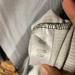 Tahari  Black White Gray Striped Long Sleeve Turtleneck Top Women's Size XS Photo 4