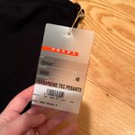 Prada NWT  Nero Gabardine Tec Pesante Pants Size 48 (16/18 USA) Photo 2