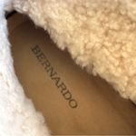 Bernardo EUC  Leather and Sheepskin Drea Embroidered Booties Brown Black Size 7 Photo 3