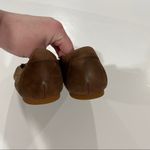 Born Brown Leather Slip On Moccasin Stitch Toe Flat Shoes Size 7 Photo 5