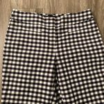 Ann Taylor Gingham Print Crop Pants Size 2T NWOT Photo 2