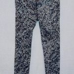 Z By Zella black white printed high waisted ankle length athletic leggings small Photo 4