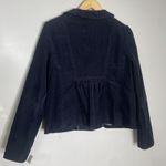 J.Crew  NAVY BLUE Corduroy Blazer Jacket Womens Size 10 Photo 2