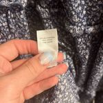 Lulus ✨ Sitting in the Sun Navy Blue Floral Print Ruffled Babydoll Sz L Dress✨ Photo 10