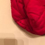 Talbots Red Quilted Tote Bag Photo 3