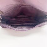 ELIZABETH ARDEN Vintage Purple Snakeskin Clutch Photo 2