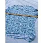 Lands End woman’s size XL outdoors beach boating top Blue Photo 3
