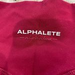 Alphalete Women’s Leggings Size Small Red Photo 2