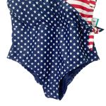 NWT Outdoor Oasis Size 1X One Piece Swimsuit Stars & Stripes USA Flag July 4th Red Photo 9