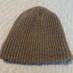 ALDO  Small Brim Beige Tan Knit Hat Cap Acrylic Photo 2