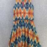 City Triangles City Triangle Women's Handkerchief Hem Dress Sleeveless Sheer Tie Dye Sz Medium Photo 4