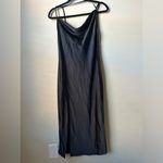 Urban Outfitters  Motel Women’s Shantique Midi Dress In Satin Black Sold Out Photo 2