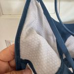 Patagonia  blue sports bra size medium Photo 4