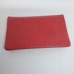Saks 5th Avenue Vintage Saks Fifth Avenue Souffle Red Clutch 7"x4" Photo 1