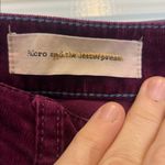 Pilcro  Deep Purple corduroy Pants with Side zipper size 28. Photo 6