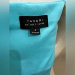 Tahari  Womens A-Line Blue Black Bodycon Formal work wear Mini Dress Photo 4