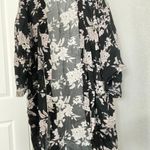 Spiritual Gangster Black Floral Kimono Photo 4