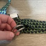 J. Crew Silk Ribbon Belt Blue Ducks Womens Sz Small/Med D Photo 2