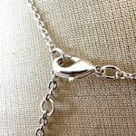 Relic by Fossil Teal Crystal Pave Heart Pendant Necklace Photo 9