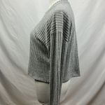 Aritzia Wilfred free cropped ribbed crewneck sweater size small Photo 2