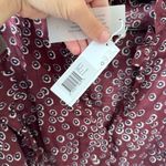 Outerknown  Stardust midi dress plum laurel Cotton Silk L Photo 4