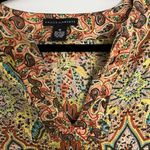 Grace Elements Grace Element Paisley Tunic Three Quarter Sleeves 100% Cotton. Size M Photo 1
