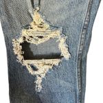 Abercrombie & Fitch Size 28 6s 90s Straight Ultra High Rise Medium Destroy Jeans Photo 1