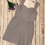 Harper  striped dress size L black and white Photo 2