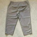 Loft ⭐️ Super soft beige long Marisa shorts from ann Taylor in size 10P Photo 2