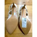 Charles and Keith Slip-on B/W fabric heel Photo 3