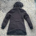 Puma  Womens Corduroy Charcoal Jacket Hoodie Photo 2