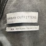 Urban Outfitters  Charcoal Grey Double V Cotton Tank Pocket Front Mini Dress M. Photo 3
