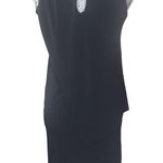 Bar III Womens Drapey Sleeveless Cocktail Dress 10940 Black Size XXS Photo 2